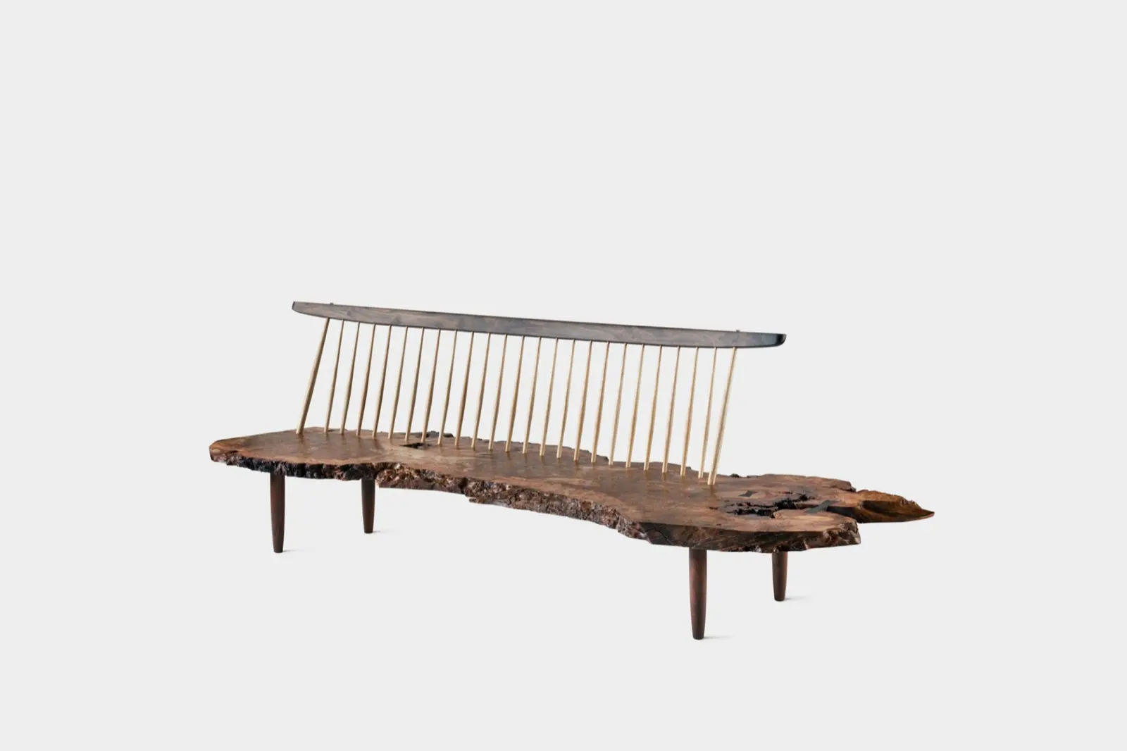 George Nakashima Conoid Bench