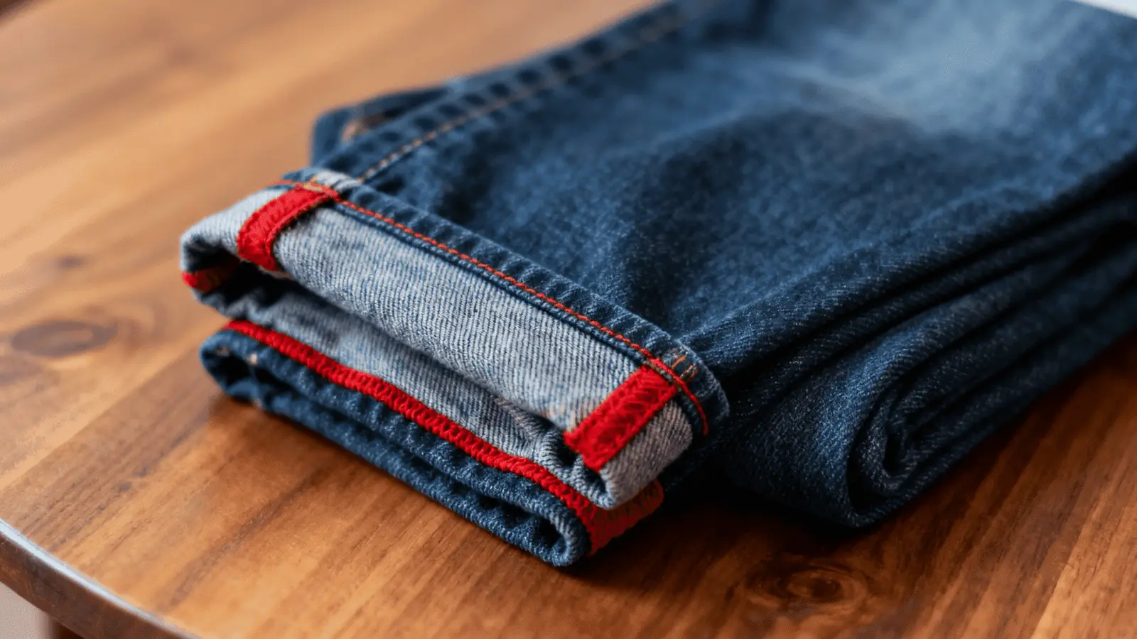 Raw Selvedge Denim Detail