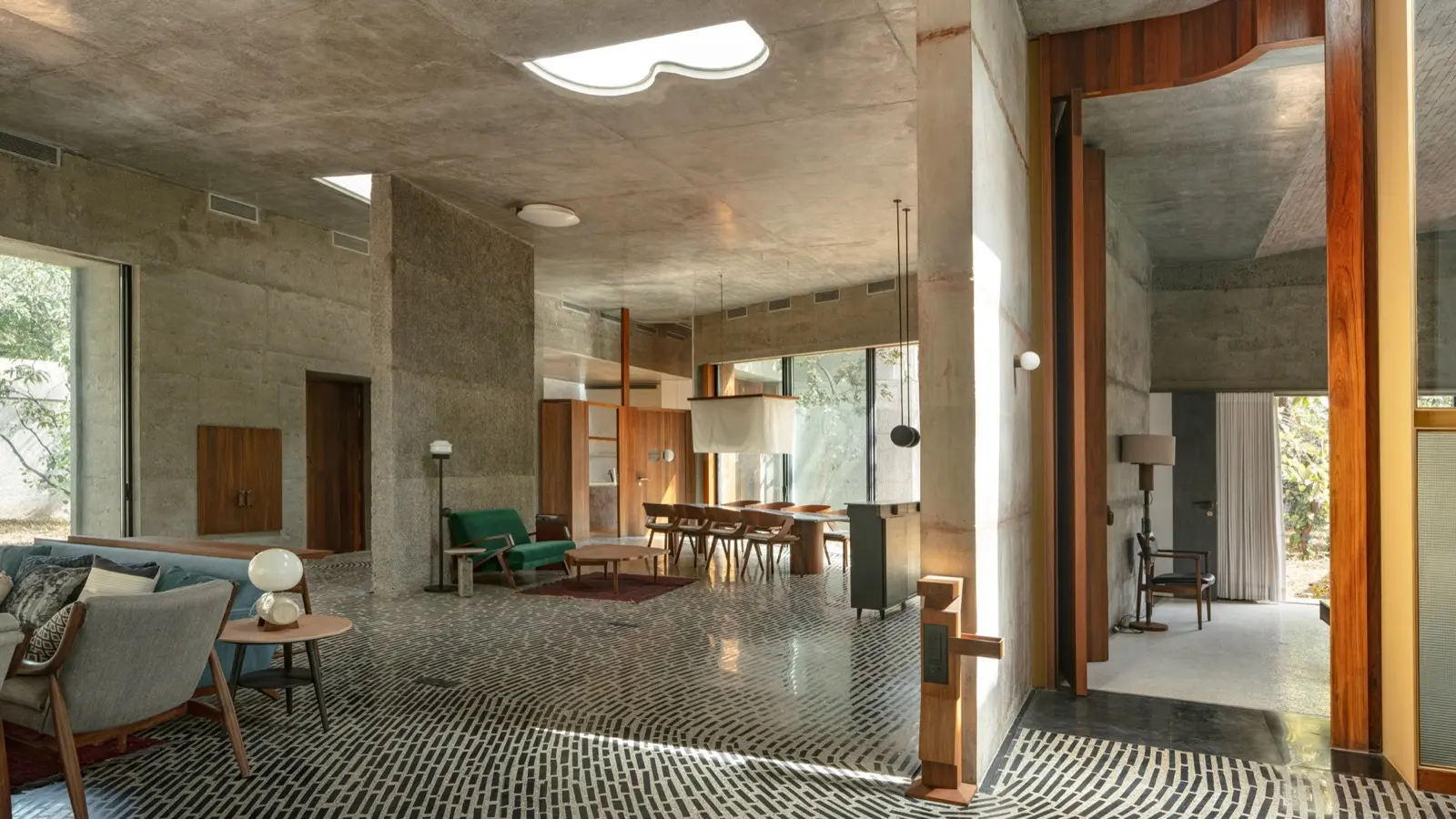 modern residential brutalism