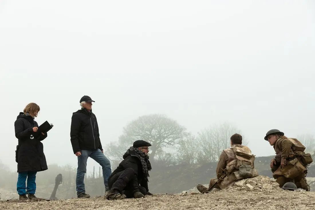 Sam Mendes 1917 BTS